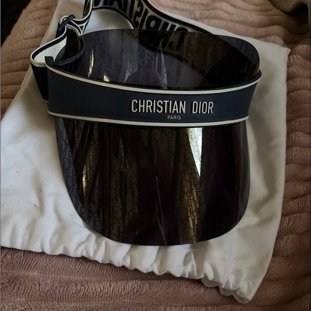 Dior Black and White Visor